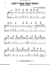 Cover icon of Can't Take That Away (Mariah's Theme) sheet music for voice, piano or guitar by Mariah Carey and Diane Warren, intermediate skill level