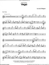Cover icon of Vega (complete set of parts) sheet music for flute and piano by Laura Pettigrew, intermediate skill level