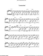 Cover icon of Lonesome sheet music for piano solo by Vangelis, intermediate skill level