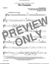 Cover icon of The Champion (feat. Ludacris) (arr. Mac Huff) (complete set of parts) sheet music for orchestra/band by Mac Huff, Brett James, Carrie Underwood, Chris Destefano, Christopher Bridges and Ludacris, intermediate skill level