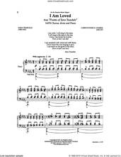 Cover icon of I Am Loved sheet music for choir (SATB: soprano, alto, tenor, bass) by Christopher Harris and Sara Teasdale, intermediate skill level