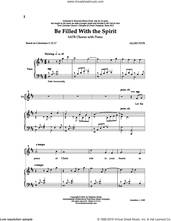 Cover icon of Be Filled With The Spirit sheet music for choir (SATB: soprano, alto, tenor, bass) by Allan Pote, intermediate skill level