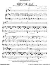 Cover icon of Down The Hole (from Alice By Heart) sheet music for voice and piano by Duncan Sheik, Duncan Sheik and Steven Sater and Steven Sater, intermediate skill level
