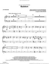 Cover icon of Rainbow (arr. Mark Brymer) (complete set of parts) sheet music for orchestra/band by Mark Brymer, Kacey Musgraves, Natalie Hemby and Shane McAnally, intermediate skill level
