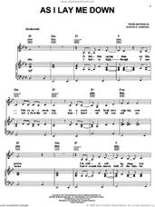 Cover icon of As I Lay Me Down sheet music for voice, piano or guitar by Sophie B. Hawkins, intermediate skill level