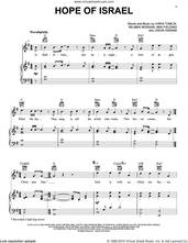 Cover icon of Hope Of Israel sheet music for voice, piano or guitar by Chris Tomlin, Ben Fielding, Jason Ingram and Reuben Morgan, intermediate skill level