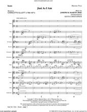 Cover icon of Just As I Am (COMPLETE) sheet music for orchestra/band by Joseph M. Martin and Charlotte Elliott, intermediate skill level