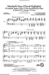 Cover icon of Wonderful Town (Choral Highlights) (arr. John Purifoy) sheet music for choir (SAB: soprano, alto, bass) by Leonard Bernstein, John Purifoy, Adolph Green, Betty Comden and Betty Comden, Adolph Green and Leonard Bernstein, intermediate skill level