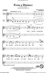 Cover icon of From A Distance (arr. Mac Huff) sheet music for choir (SSA: soprano, alto) by Bette Midler, Mac Huff and Julie Gold, intermediate skill level