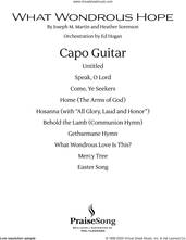 Cover icon of What Wondrous Hope (Praise Band) sheet music for orchestra/band (capo guitar) by Joseph M. Martin and Heather Sorenson, Heather Sorenson and Joseph M. Martin, intermediate skill level