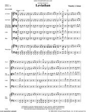 Cover icon of Leviathan (COMPLETE) sheet music for orchestra by Timothy Isham, classical score, intermediate skill level