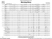 Cover icon of Morning Story (COMPLETE) sheet music for jazz band by Tom Garling, intermediate skill level