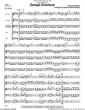 Cover icon of Zampa Overture (arr. Deborah Baker Monday) (COMPLETE) sheet music for orchestra by Deborah Baker Monday and Ferdinand Herold, classical score, intermediate skill level