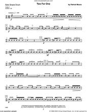 Cover icon of Intermediate Solos For Snare Drum sheet music for percussions by Patrick Moore, classical score, intermediate skill level