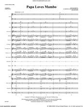 Cover icon of Papa Loves Mambo (arr. Mark Hayes) (COMPLETE) sheet music for orchestra/band by Mark Hayes, Al Hoffman, Bix Reichner, Dick Manning and Perry Como, intermediate skill level
