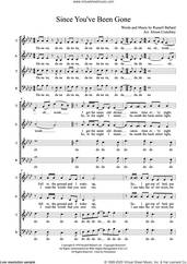 Cover icon of Since You've Been Gone (arr. Alison Crutchley) sheet music for choir (SATB: soprano, alto, tenor, bass) by Rainbow, Alison Crutchley and Russ Ballard, intermediate skill level