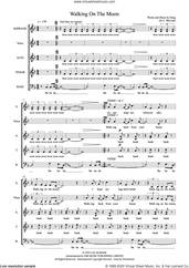 Cover icon of Walking on the Moon (arr. Craig McLeish) sheet music for choir (SSAATB) by The Police, Craig McLeish and Sting, intermediate skill level