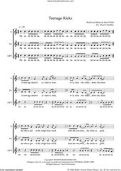 Cover icon of Teenage Kicks (arr. Alison Crutchley) sheet music for choir (SAA/SAT) by The Undertones and Alison Crutchley, intermediate skill level
