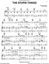 Cover icon of The Stupid Things sheet music for voice, piano or guitar by Jesse McCartney and Robin Thicke, intermediate skill level