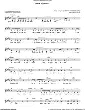 Cover icon of Show Yourself (from Disney's Frozen 2) sheet music for voice and other instruments (fake book) by Idina Menzel and Evan Rachel Wood, Kristen Anderson-Lopez and Robert Lopez, intermediate skill level