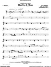 Cover icon of Blue Suede Shoes (arr. Kirby Shaw) (complete set of parts) sheet music for orchestra/band by Elvis Presley, Carl Perkins and Kirby Shaw, intermediate skill level