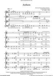 Cover icon of Anthem (from Chess the Musical) (arr. Doug Watts) sheet music for choir (SATB: soprano, alto, tenor, bass) by Tim Rice, Doug Watts, Benny Andersson and Bjorn Ulvaeus, intermediate skill level