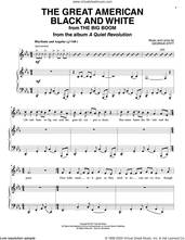Cover icon of The Great American Black And White sheet music for voice and piano by Georgia Stitt, intermediate skill level