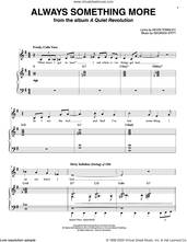 Cover icon of Always Something More sheet music for voice and piano by Georgia Stitt and Kevin Townley, intermediate skill level