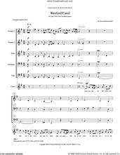 Cover icon of Wexford Carol (COMPLETE) sheet music for orchestra/band (Brass) by Donna Gartman Schultz, intermediate skill level