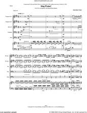 Cover icon of Sing Praise! (COMPLETE) sheet music for orchestra/band by Allan Robert Petker and Psalm 150, intermediate skill level