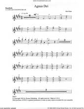 Cover icon of Agnus Dei sheet music for orchestra/band (handbells) by Ron Kean, intermediate skill level