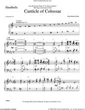 Cover icon of Canticle of Colossae sheet music for orchestra/band (Handbells) by Allan Robert Petker, intermediate skill level