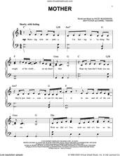 Cover icon of Mother sheet music for piano solo by Kacey Musgraves, Daniel Tashian and Ian Fitchuk, easy skill level