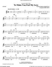 Cover icon of To Make You Feel My Love (arr. Kirby Shaw) (complete set of parts) sheet music for orchestra/band by Billy Joel, Bob Dylan and Kirby Shaw, wedding score, intermediate skill level