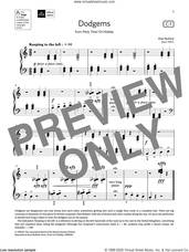 Cover icon of Dodgems (Grade Initial, list C1, from the ABRSM Piano Syllabus 2021 and 2022) sheet music for piano solo by Alan Bullard, classical score, intermediate skill level