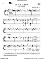 Cover icon of At the Smithy (Grade 4, list C4, from the ABRSM Piano Syllabus 2021 and 2022) sheet music for piano solo by Samuil Maikapar and Alan Jones, classical score, intermediate skill level