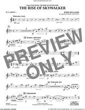 Cover icon of The Rise of Skywalker (from Star Wars: The Rise of Skywalker) sheet music for concert band (Bb clarinet 1) by John Williams and Robert Longfield, intermediate skill level