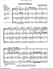 Cover icon of Capriccio Espagnol (COMPLETE) sheet music for percussions by Houllif and Nikolai Rimsky-Korsakov, classical score, intermediate skill level
