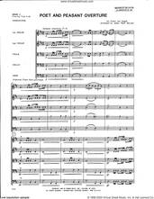 Cover icon of Poet and Peasant Overture (arr. James McLeod) (COMPLETE) sheet music for orchestra by James 