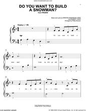 Cover icon of Do You Want To Build A Snowman? (from Frozen) (arr. Phillip Keveren) sheet music for piano solo (big note book) by Kristen Bell, Agatha Lee Monn & Katie Lopez, Phillip Keveren, Kristen Anderson-Lopez and Robert Lopez, easy piano (big note book)