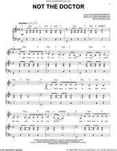 Cover icon of Not The Doctor (from Jagged Little Pill The Musical) sheet music for voice and piano by Alanis Morissette and Glen Ballard, intermediate skill level