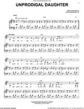 Cover icon of Unprodigal Daughter (from Jagged Little Pill The Musical) sheet music for voice and piano by Alanis Morissette and Glen Ballard, intermediate skill level