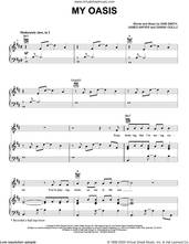 Cover icon of My Oasis (feat. Burna Boy) sheet music for voice, piano or guitar by Sam Smith, Damini Ogulu and James Napier, intermediate skill level