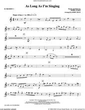 Cover icon of As Long As I'm Singing (arr. Kirby Shaw) sheet music for orchestra/band (Bb trumpet 1) by Bobby Darin and Kirby Shaw, intermediate skill level