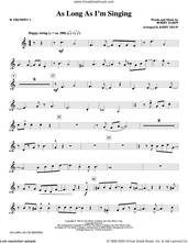 Cover icon of As Long As I'm Singing (arr. Kirby Shaw) sheet music for orchestra/band (Bb trumpet 2) by Bobby Darin and Kirby Shaw, intermediate skill level