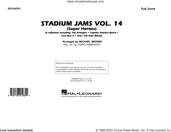 Cover icon of Stadium Jams Vol. 14 (Super Heroes) (COMPLETE) sheet music for marching band by Michael Brown and Omar Carmenates, intermediate skill level