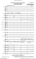Cover icon of Not One Falls (COMPLETE) sheet music for orchestra/band by Heather Sorenson, intermediate skill level