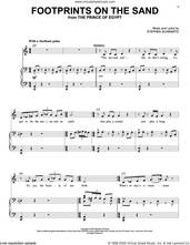 Cover icon of Footprints On The Sand (from The Prince Of Egypt: A New Musical) sheet music for voice and piano by Stephen Schwartz, intermediate skill level