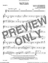 Cover icon of You Learn (from Jagged Little Pill) (arr. Mark Brymer) (complete set of parts) sheet music for orchestra/band by Mark Brymer, Alanis Morissette and Glen Ballard, intermediate skill level