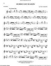 Cover icon of Hurricane Season sheet music for Marimba Solo by Trombone Shorty and Troy Andrews, intermediate skill level